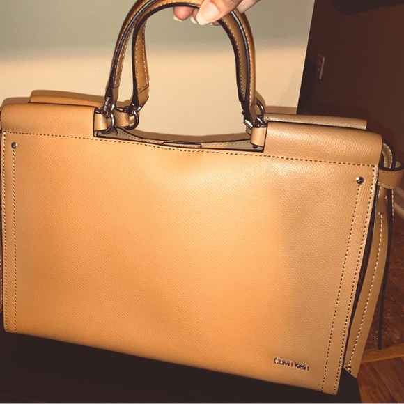 Authentic Calvin Klein Knotted Satchel ๐ - Picture 2 of 8